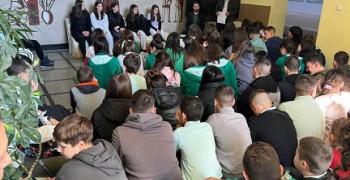 Прокурори изнесоха лекция пред ученици от ОУ „Свети Паисий Хилендарски“ в Казанлък по Образователната програма на ВСС