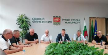 Изграждат паметник на футболната легенда Петко Петков пред стадион "Берое", ще има ложа с имената на ветераните на клуба