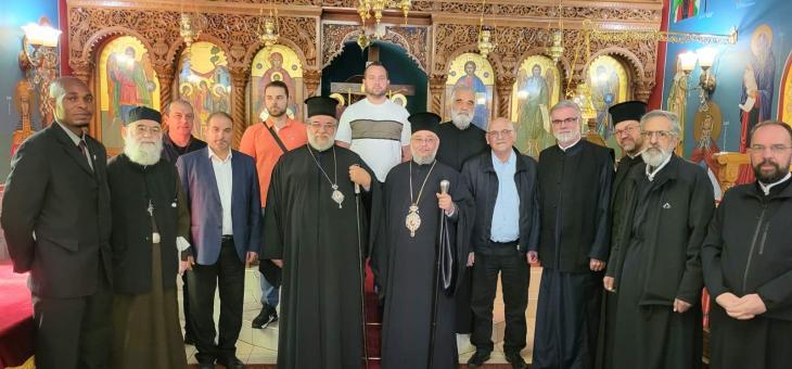 Митрополит Киприан се срещна с архиепископа на Претория и Йоханесбург Дамаскин