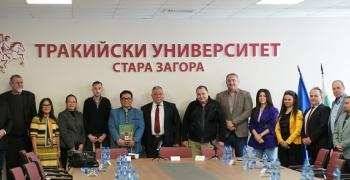 Тракийски университет и филипинска делегация поставиха начало на ново международно партньорство