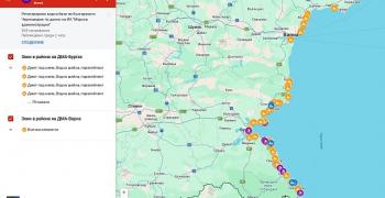 Интерактивна карта дава бърз достъп до водните бази по Черноморието