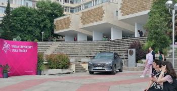 В Тракийския университет представиха колата на бъдещето, на форум разискват най-новите научни разработки за водорода