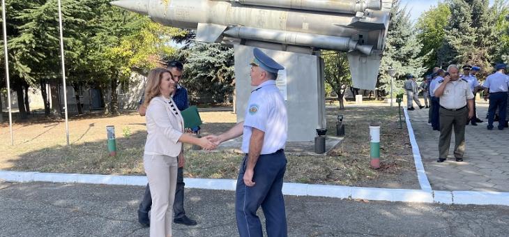 Старозагорско военно формирование тържествено отбеляза 40 години от първия пуск на полигон „Ашулук“