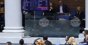 Вотът на недоверие срещу правителството на Росен Желязков не успя