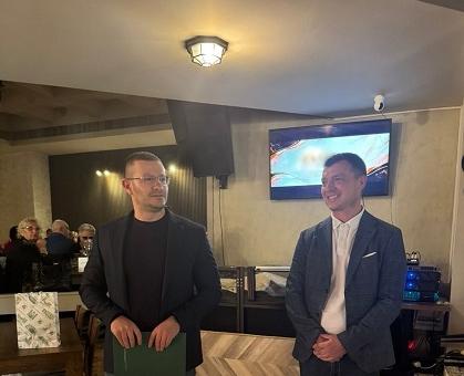 Зам.-кметовете Светослав Колев и арх. Мартин Паскалев поздравиха пенсионерите по повод Международния ден на възрастните хора   
