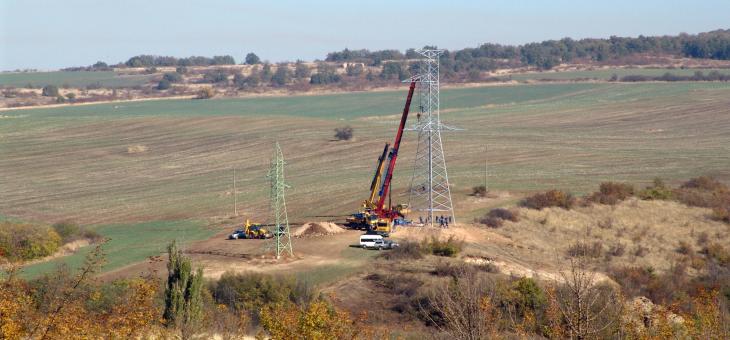 Завърши промяната на трасето на електропровод „Знаменосец“ 110kV,   собственост на „Мини Марица-изток” ЕАД