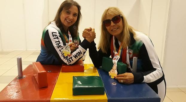 Два медала за старозагорки на световното по канадска борба