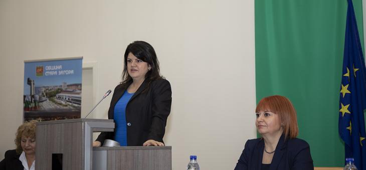 Мария Динева е новият председател на Общински съвет Стара Загора